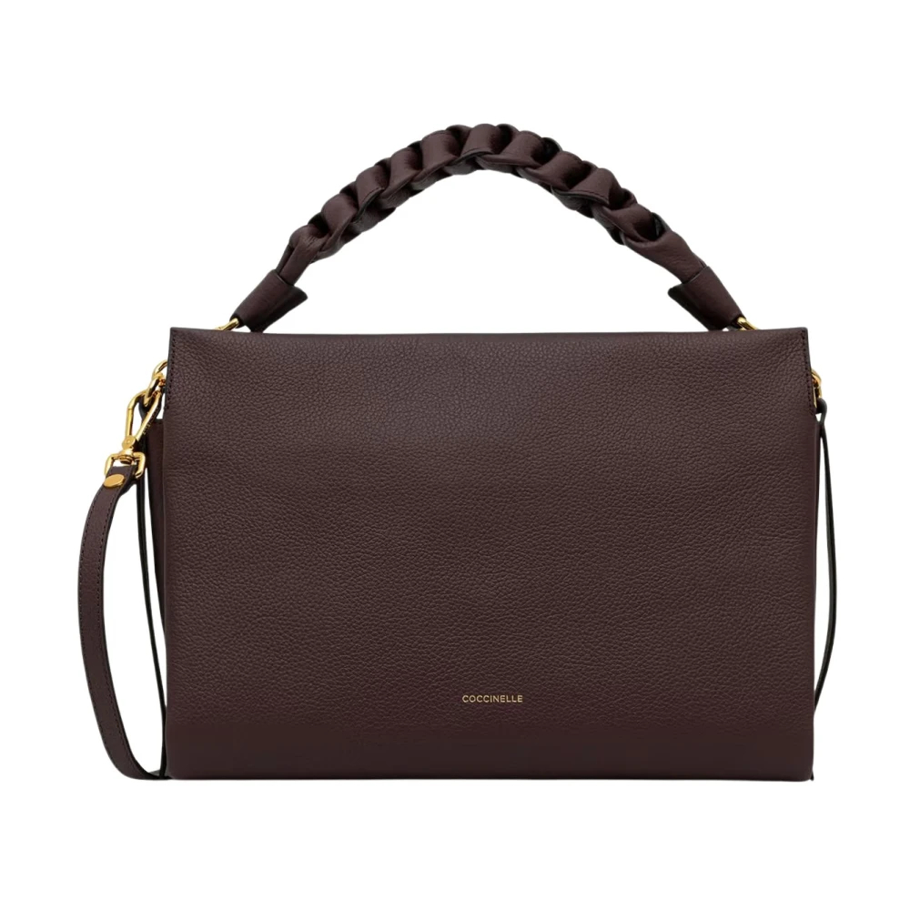 Coccinelle Damen Dunkelrot Handtasche M250 Boheme Grana Double E1 M50 19 01 - Bild 4