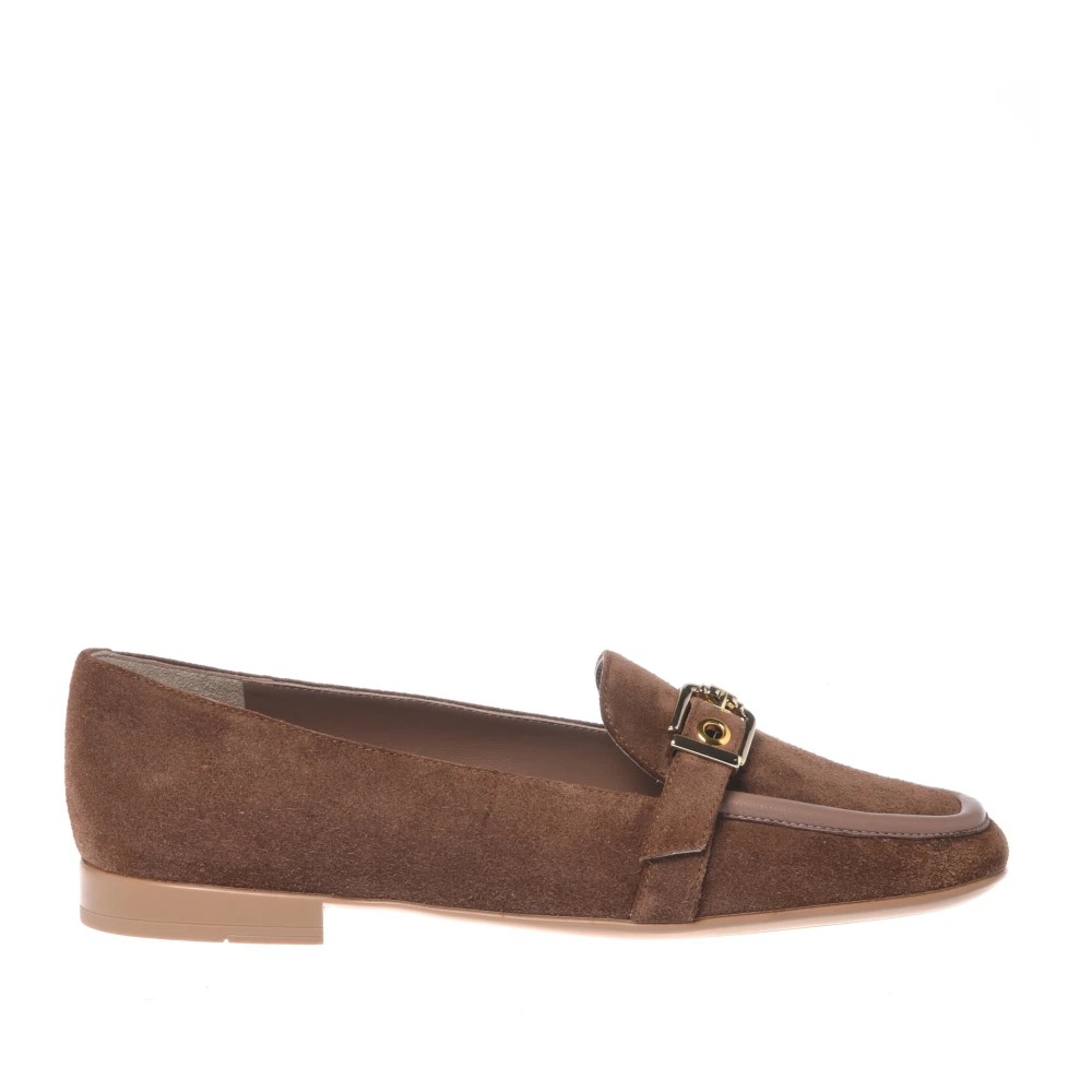 Baldinini Damen Braun - Suede Loafer - Shoes - 41 Eu