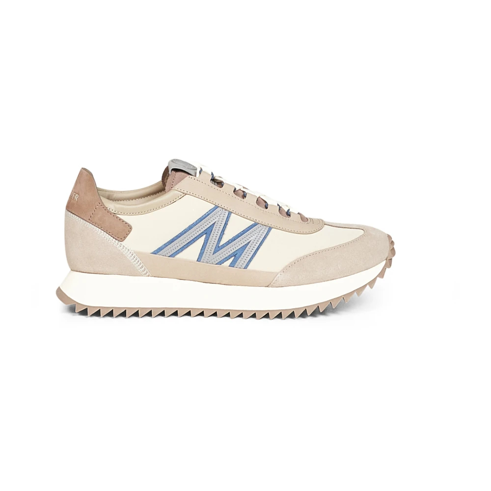 MONCLER | Beige suede and nubuck Pacey2 sneakers | male | 43 - Bild 3