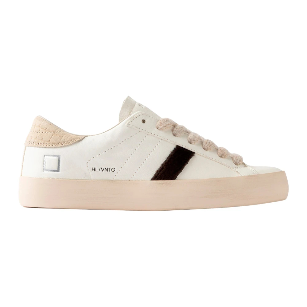D.a.t.e. Damen Weiß Sneakers Hill Low W451-Hl-Vn - Bild 2