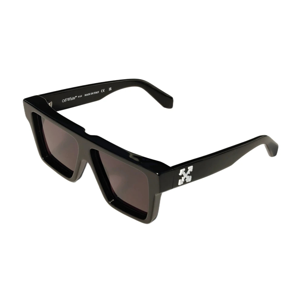 Off-White Unisex Grau Off-White Ow1052 Berkeley 1007 Sonnenbrillen Acetat Schwarz Quadratisch Normal - Bild 3