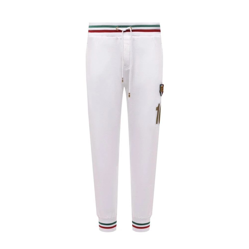 Dolce & Gabbana Herren Weiß - Cotton Joggers - Trousers - L