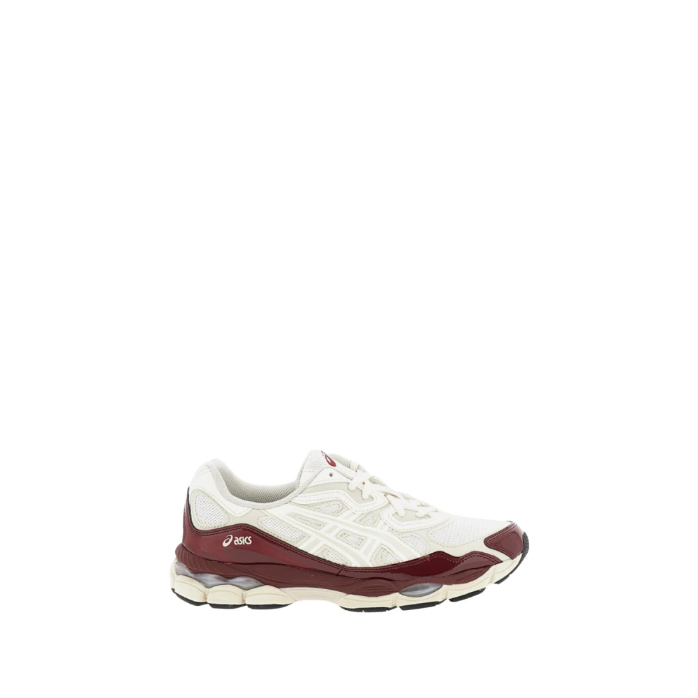 Asics Herren Beige Gel-Nyc Sneakers Cream / Antique Red Größe 11 - Bild 4