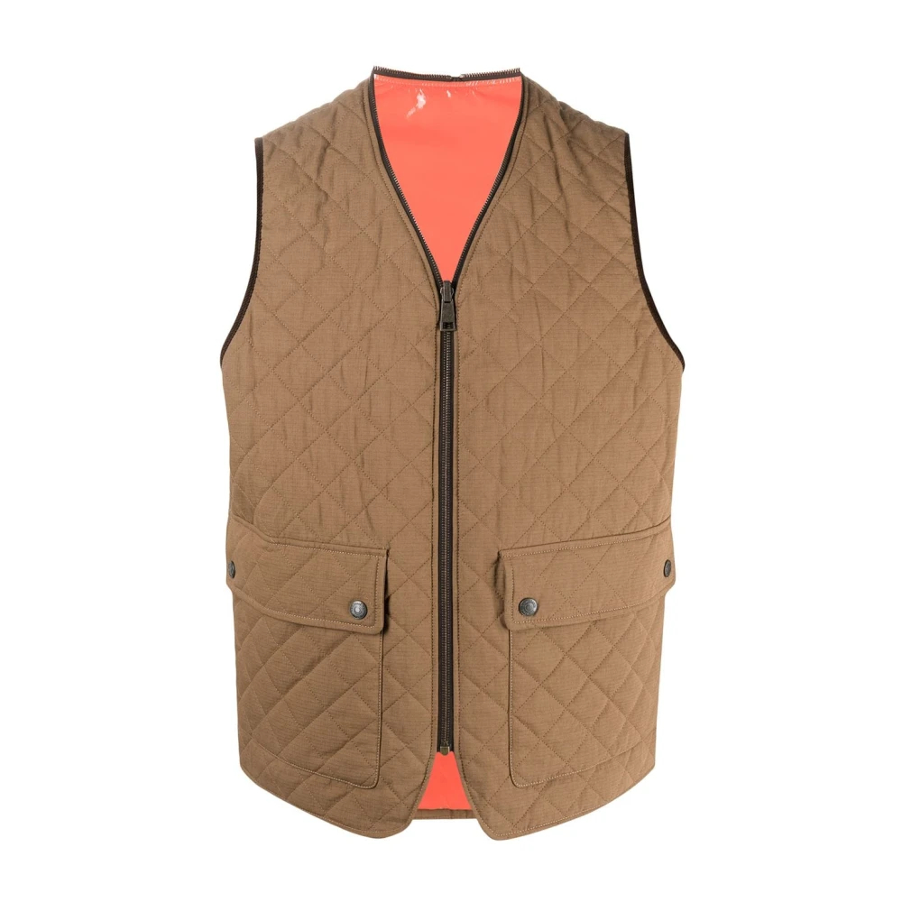 Dsquared2 Herren Braun - Wende-Steppweste - Jackets - L