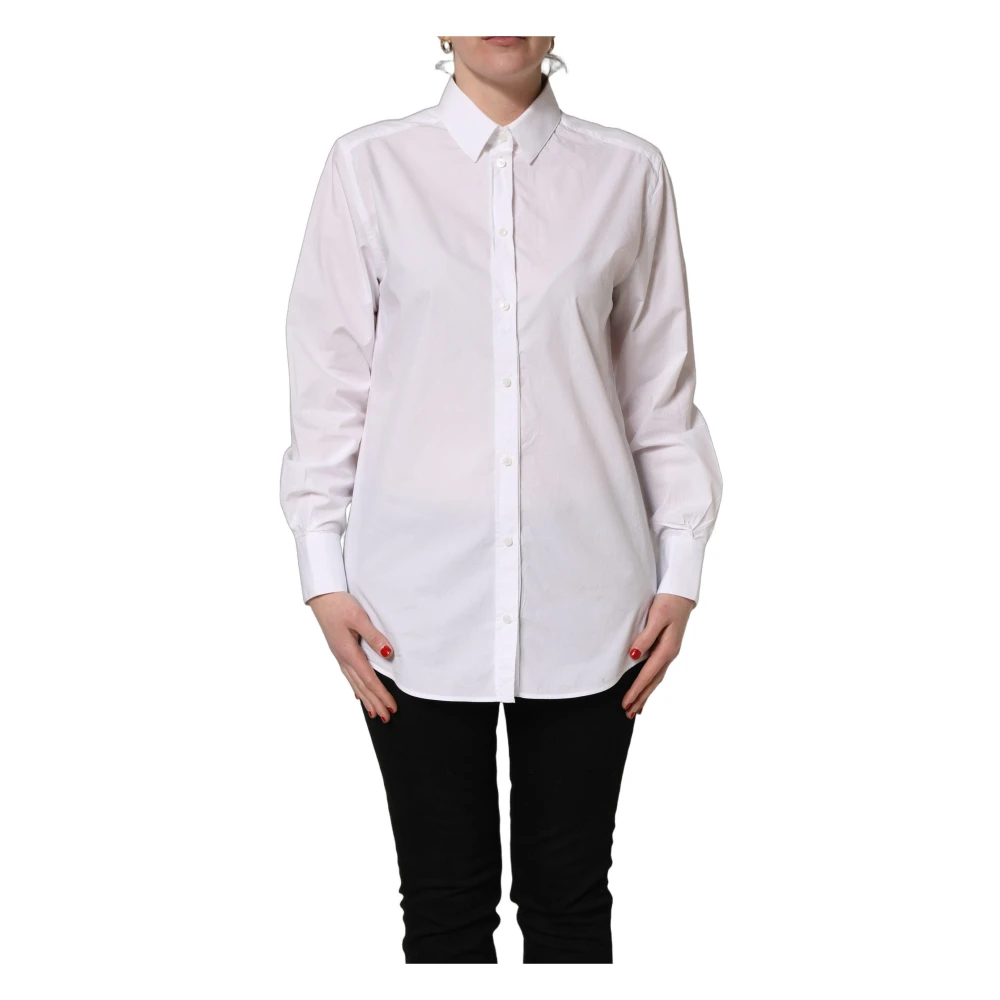 Dolce & Gabbana Damen Weiß - Knopfhemd - Blouses & Shirts - M