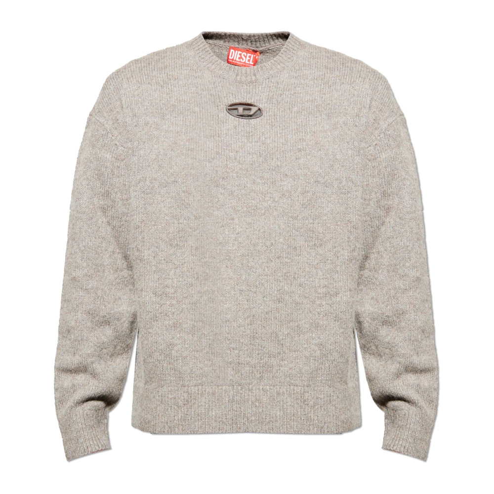 Diesel Herren Beige - K-Areeso Sweater - Knitwear - 2XL