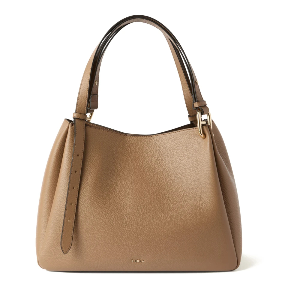 Furla - Nuvola L Tote - Bags - Damen - Braun - One Size