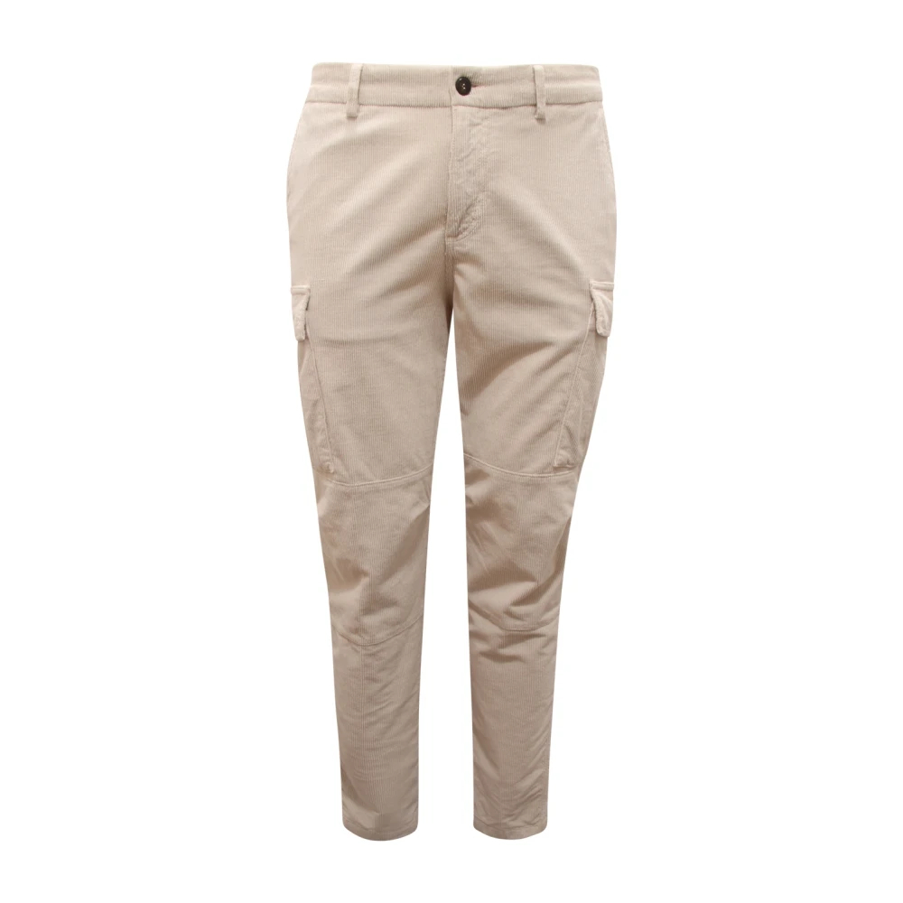 Eleventy Herren Weiß - Samt Cargo Hose Made In Italy - Trousers - W31