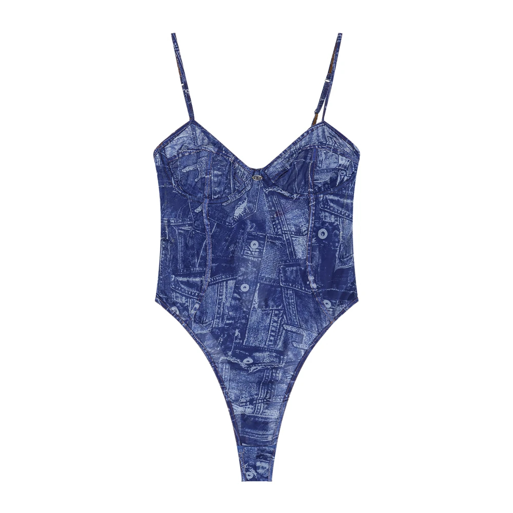 Diesel Damen Blau - Bridget Bodysuit - Tops - Xs