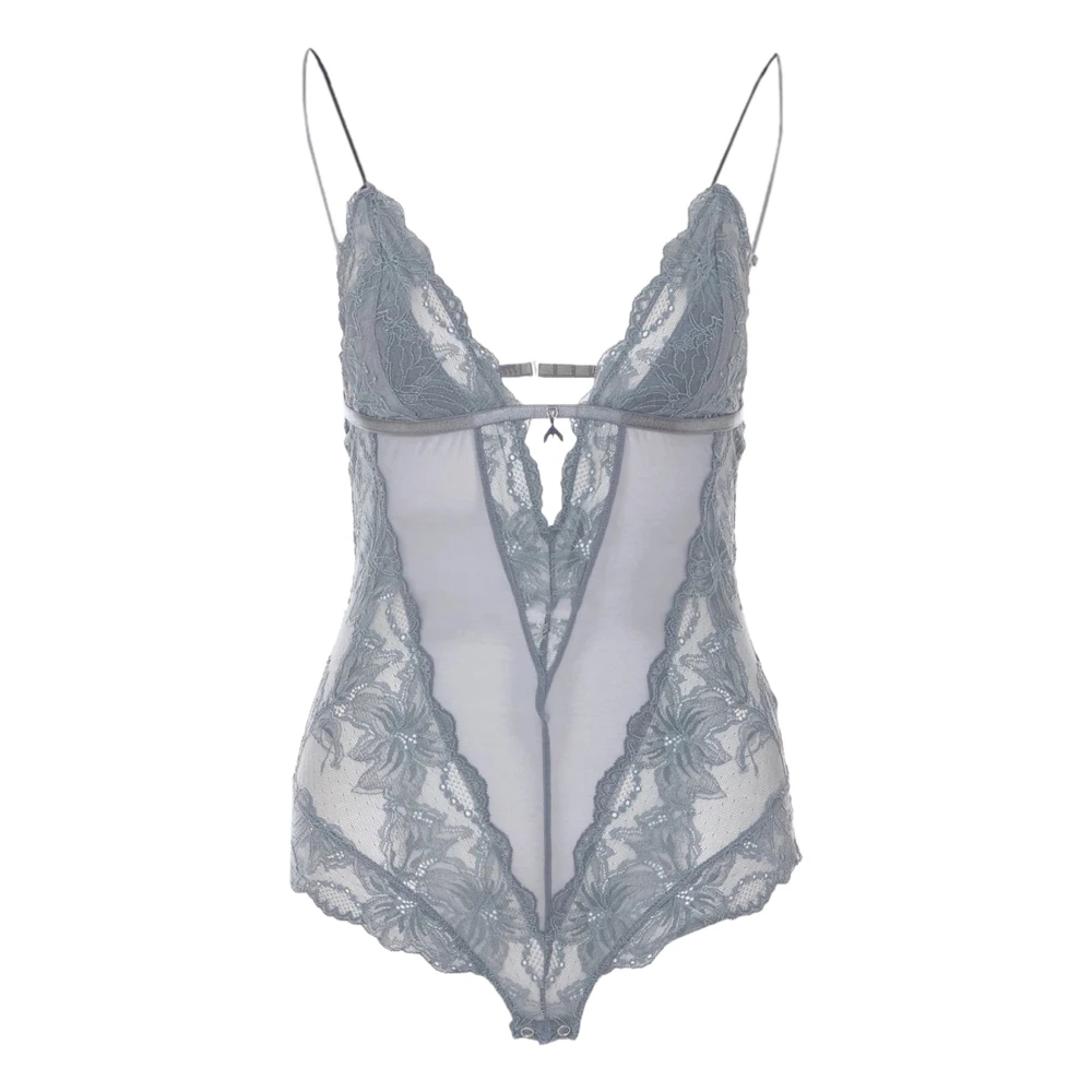 Patrizia Pepe Damen Grau - Body - Swimwear - M