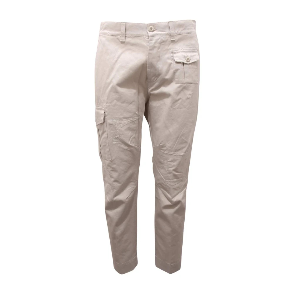 Dondup Herren Grau - Schmal Geschnittene Cargo-Hosen - Trousers - W33