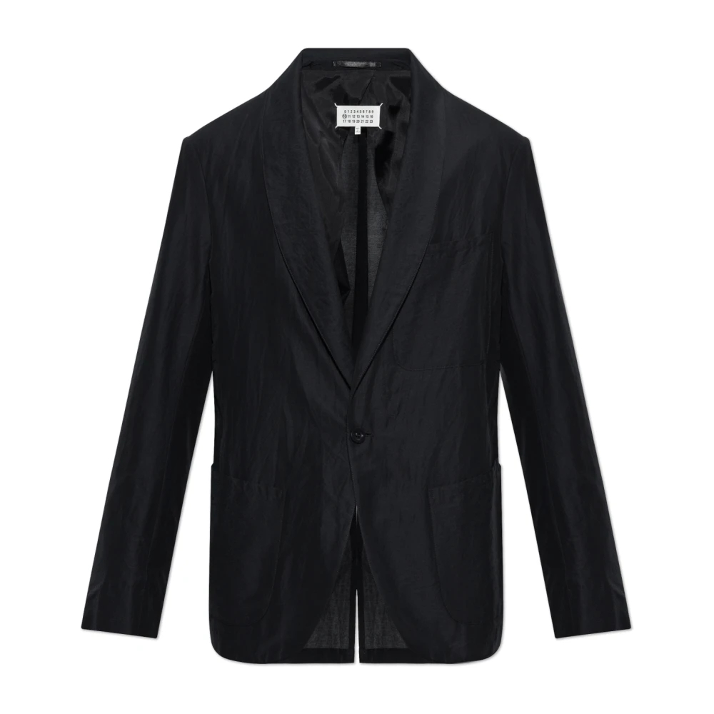 Maison Margiela Herren Schwarz - Sakko Mit Einzelschlitz - Jackets - K - L