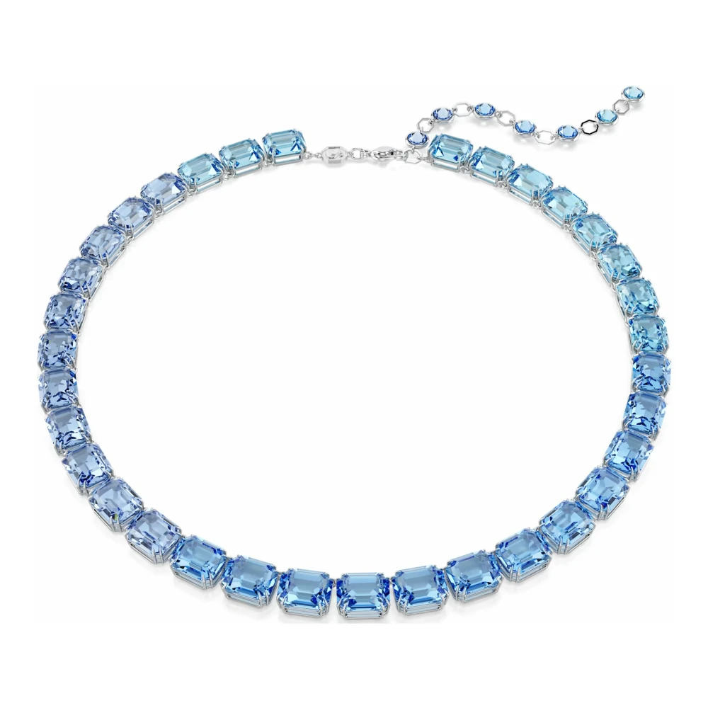 Swarovski - Millenia Tennis-Halskette - Accessories - Damen - Blau - One Size - Bild 3
