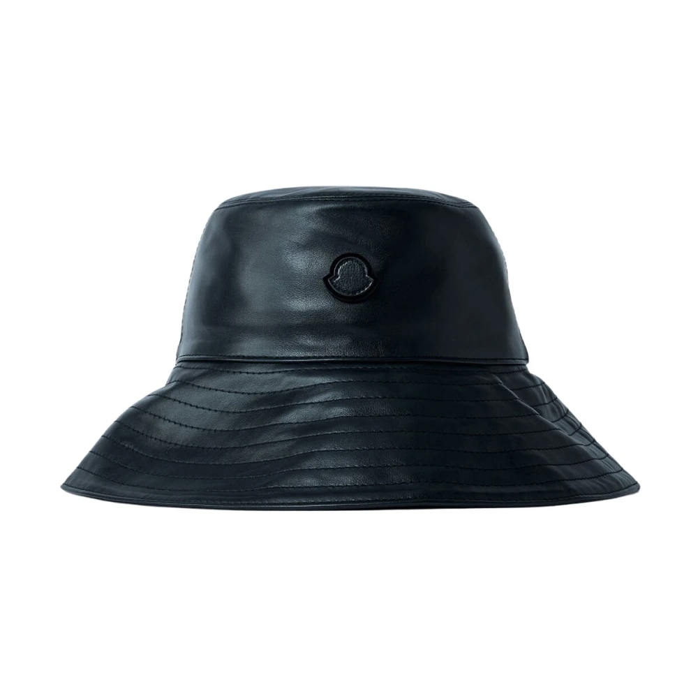 Moncler Damen Schwarz - Logo Motiv Fischerhut - Accessories - K - S