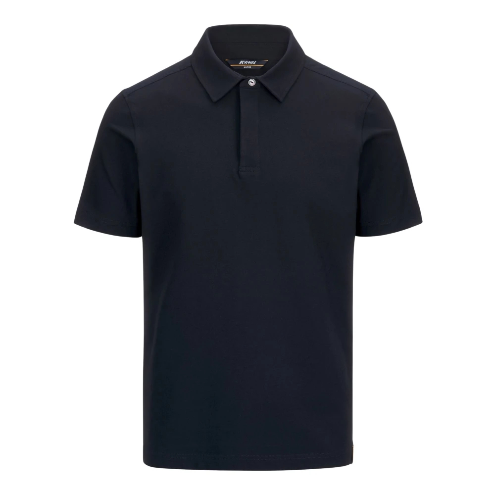 K-Way Herren Blau - Ice Cotton Polo Shirt - Tops - L