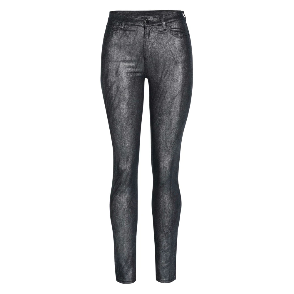 Emporio Armani Damen Grau J20 Skinny-Fit Jeans In Groß - Bild 3