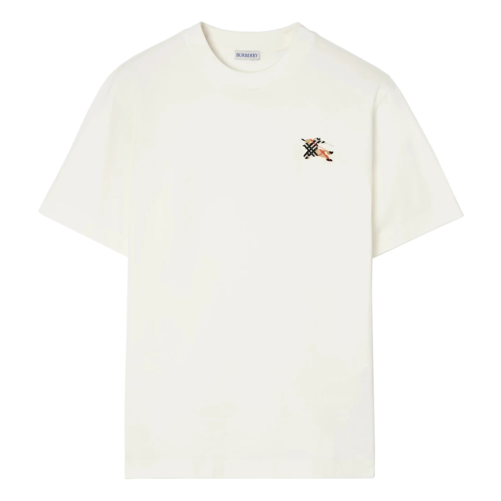 BURBERRY | Chalk white cotton T-shirt with knight patch | Man | XL - Bild 6