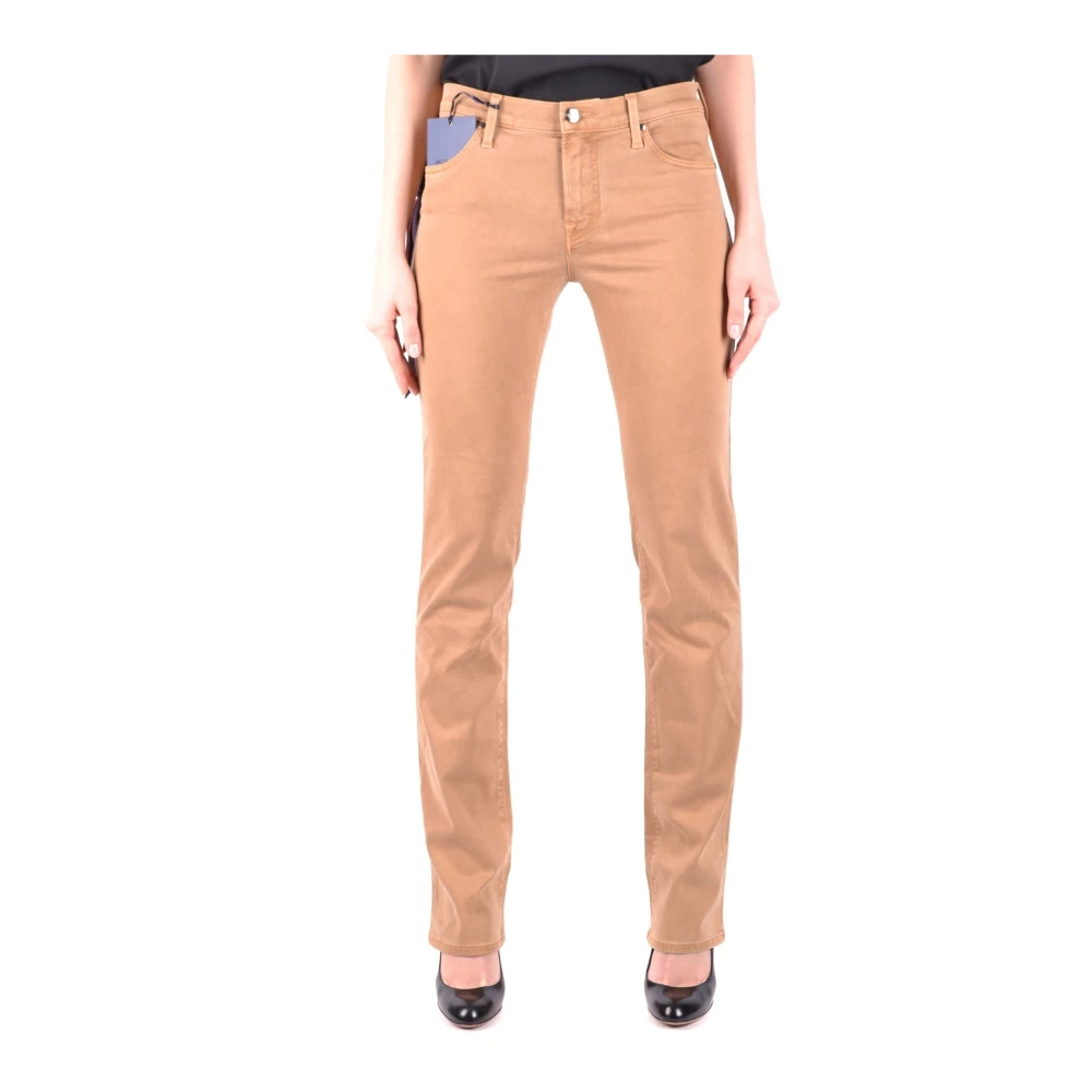 Jacob Cohën Damen Beige - Slim Fit Jeans - Jeans - W30