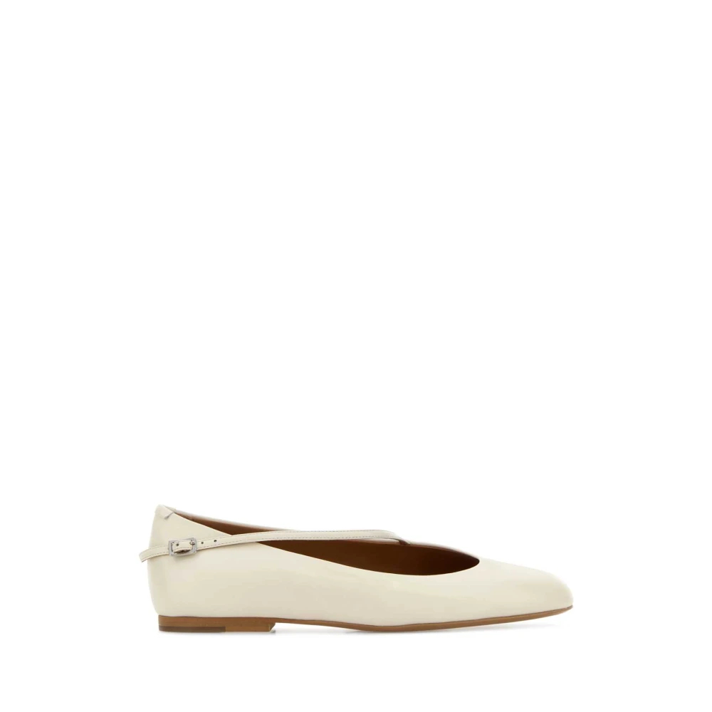Jil Sander Damen Weiß - Ballerina - Shoes - 36 Eu