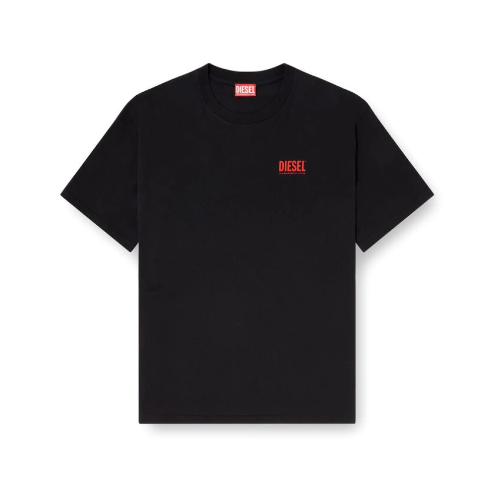 Diesel Herren Schwarz - T-Boxt-Bisk - Tops - K - Xs