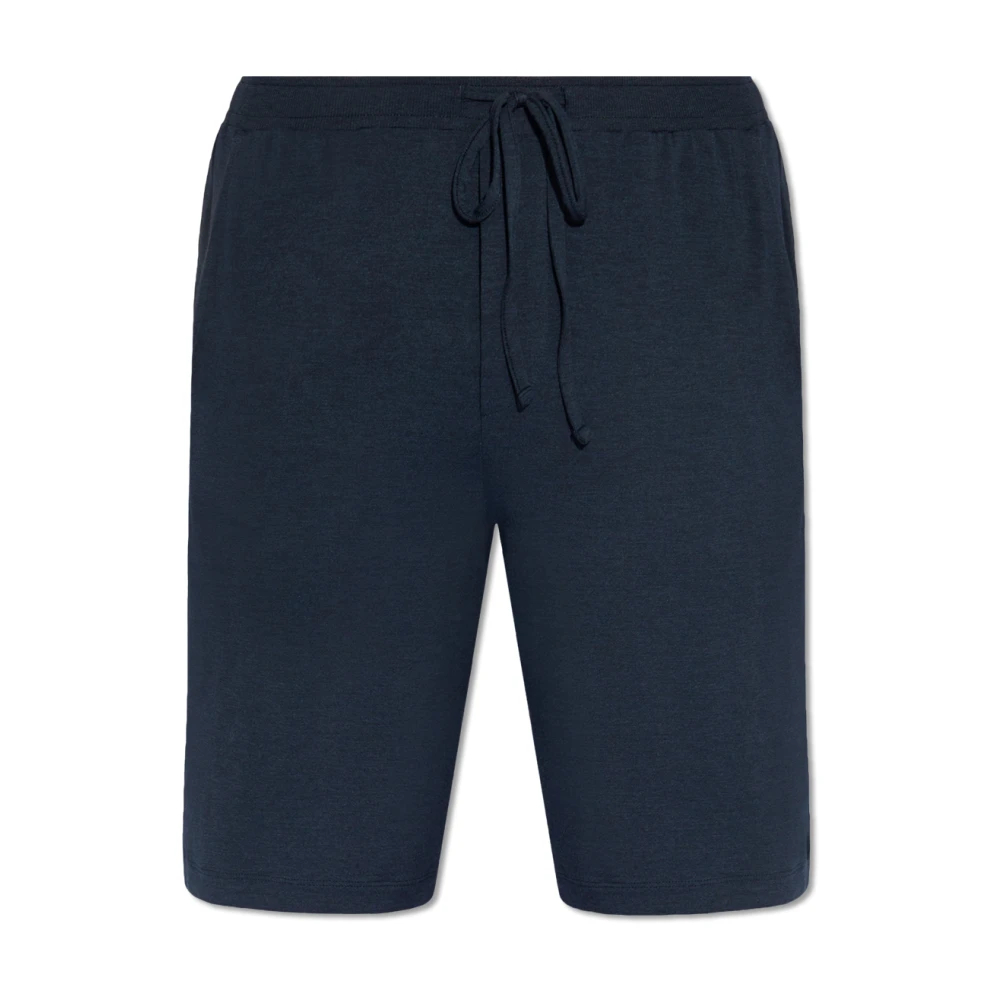 Hanro Herren Blau - Pyjama Shorts - Nightwear & Lounge - S