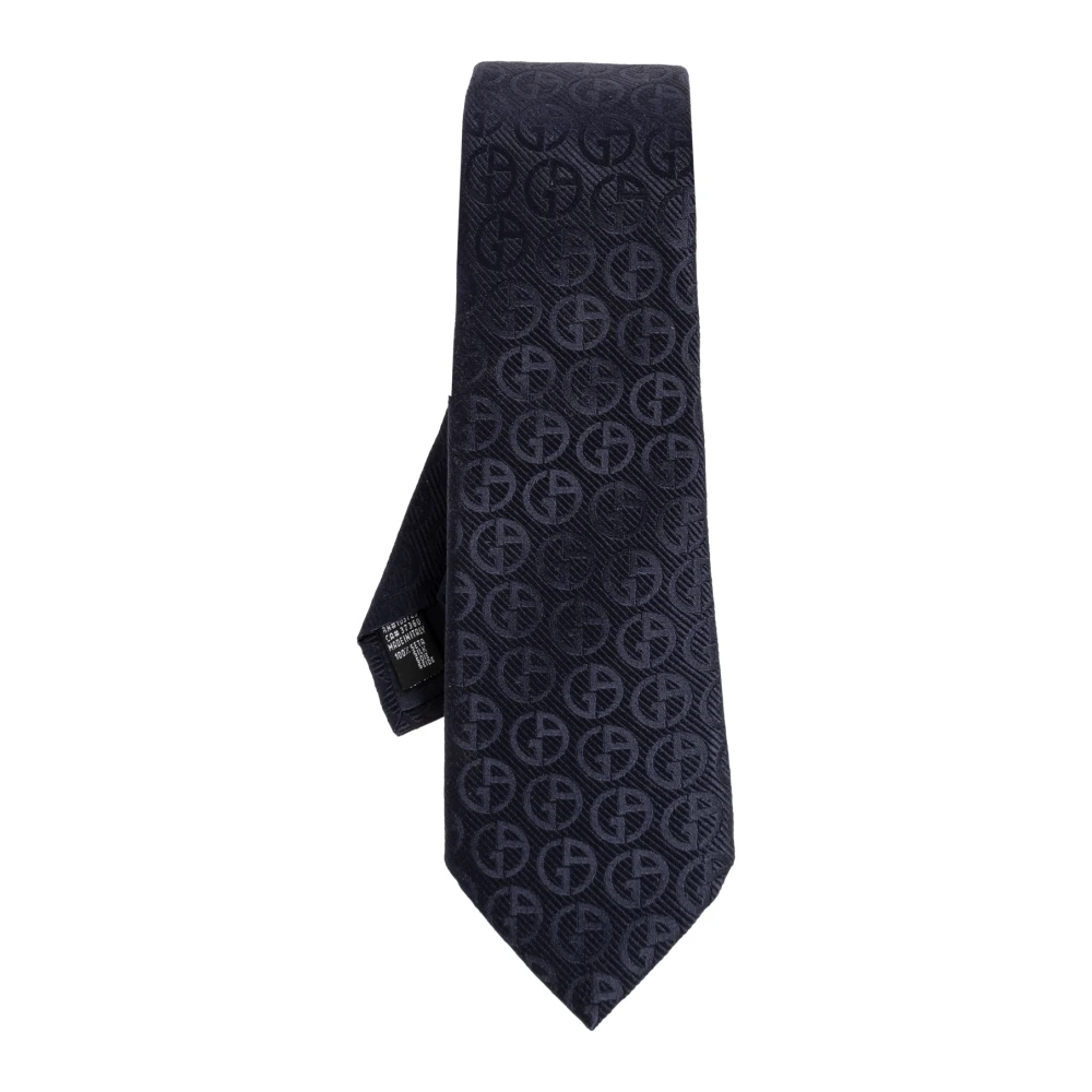 Giorgio Armani Herren Blau - Seidenkrawatte - Accessories - One Size