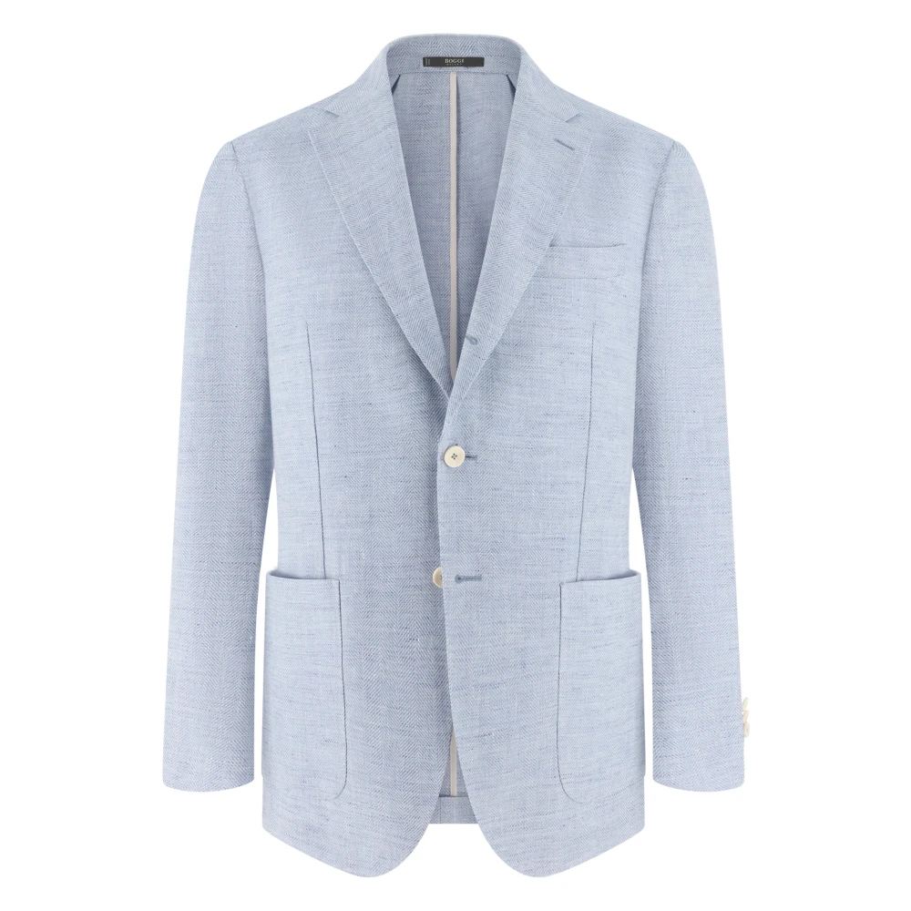 Boggi Milano Herren Blau - Parma Jacket - Jackets - S
