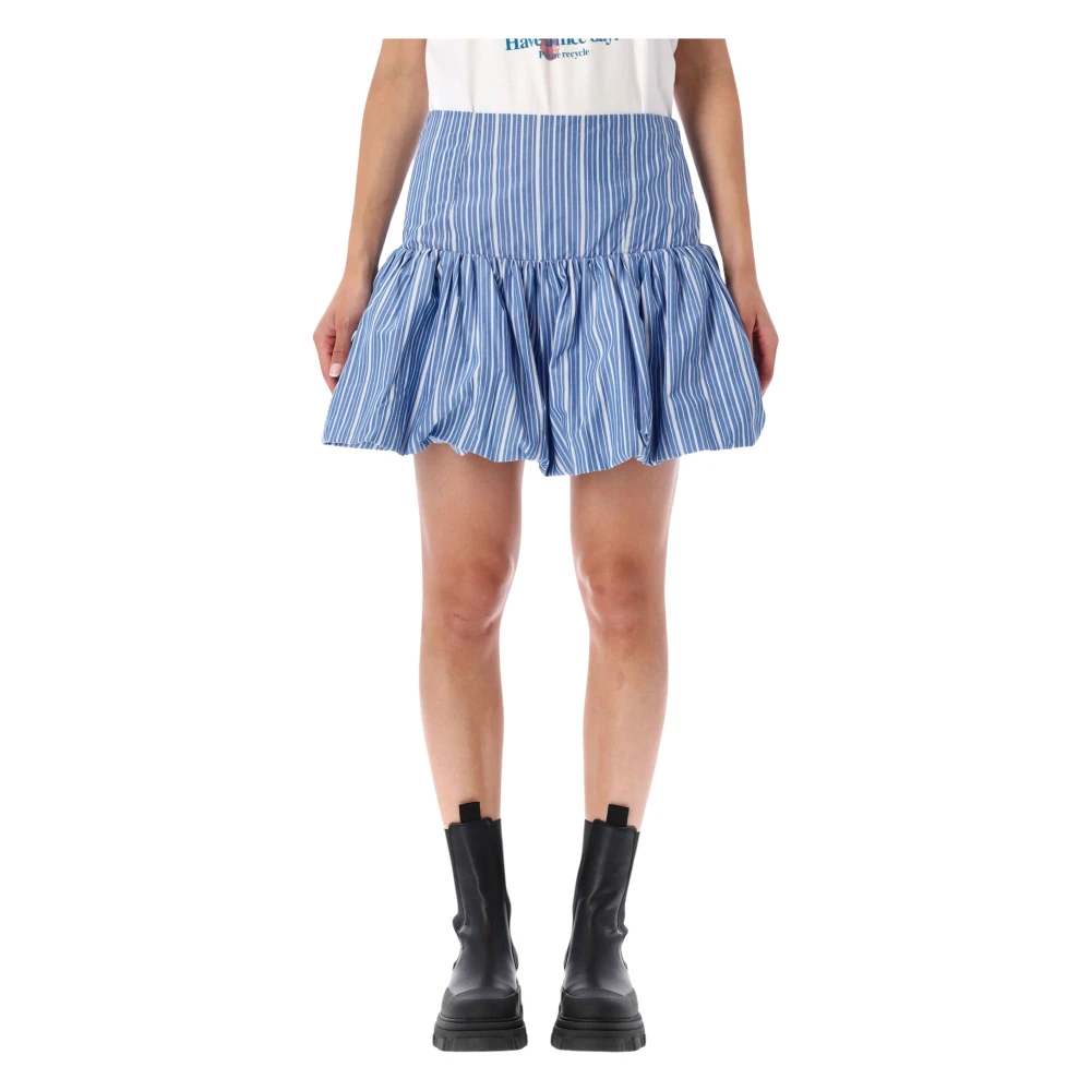 Ganni , Damen, Röcke, Blau, S - Bild 7