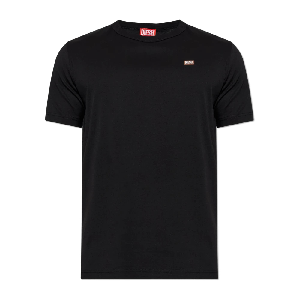 Diesel Herren Schwarz - T-Miegor-K77 T-Shirt - Tops - K - M