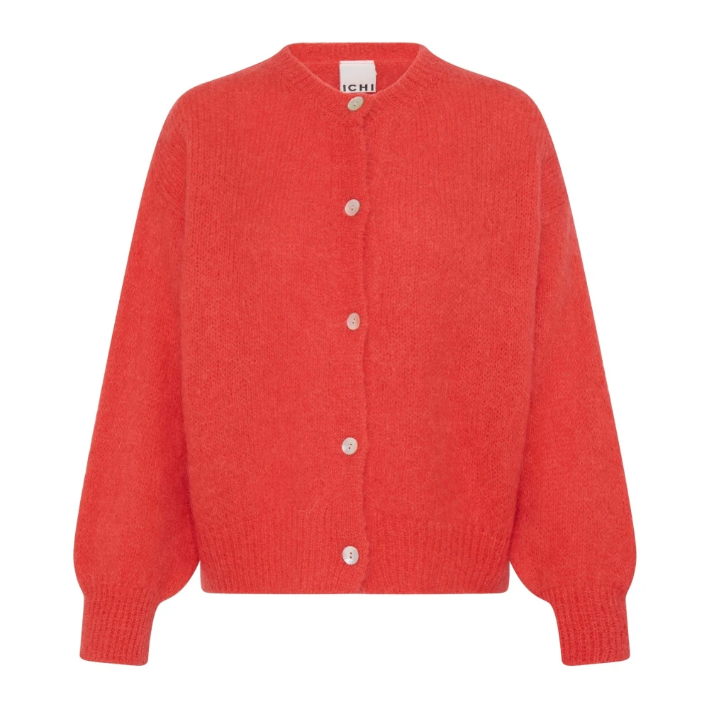 Ichi , Damen, Strickwaren, Rot, M/L - Bild 3