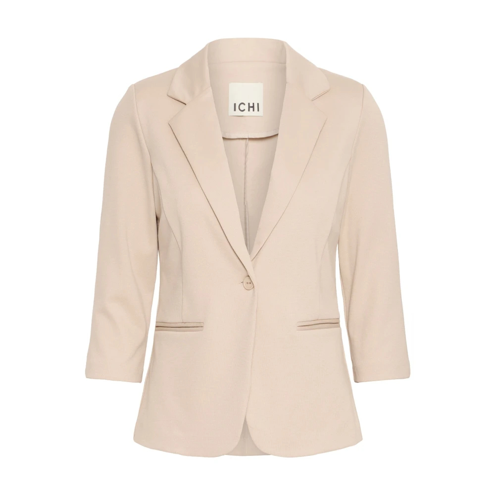 Ichi Damen Beige Blazer Ihkate - Bild 4