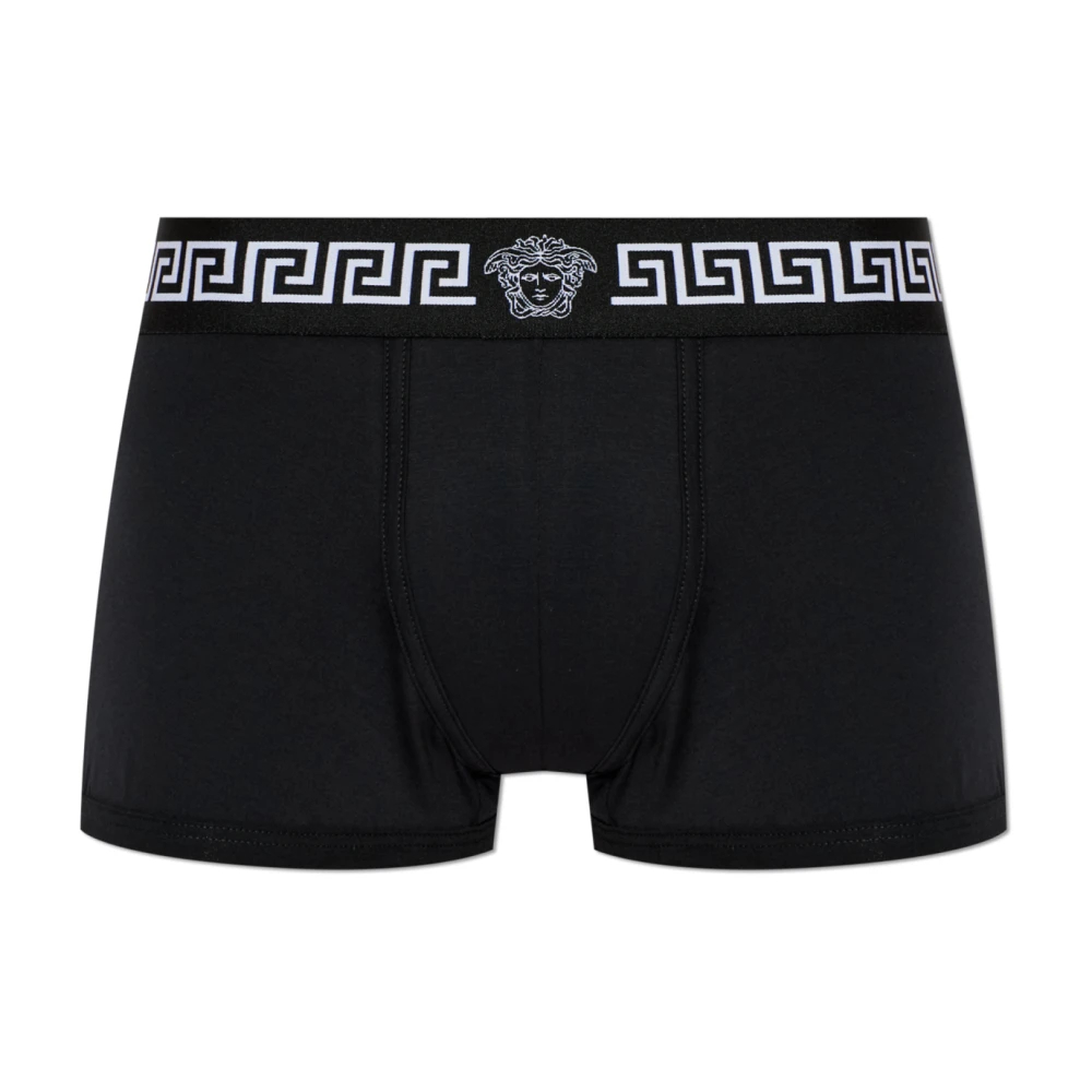 Versace Herren Schwarz - Cotton-Jersey Briefs - Underwear - K - Xl