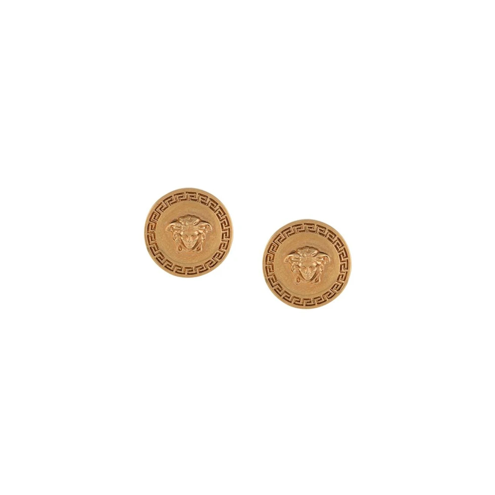 Versace Damen Gelb - Tribute Medusa Ohrringe - Accessories - One Size