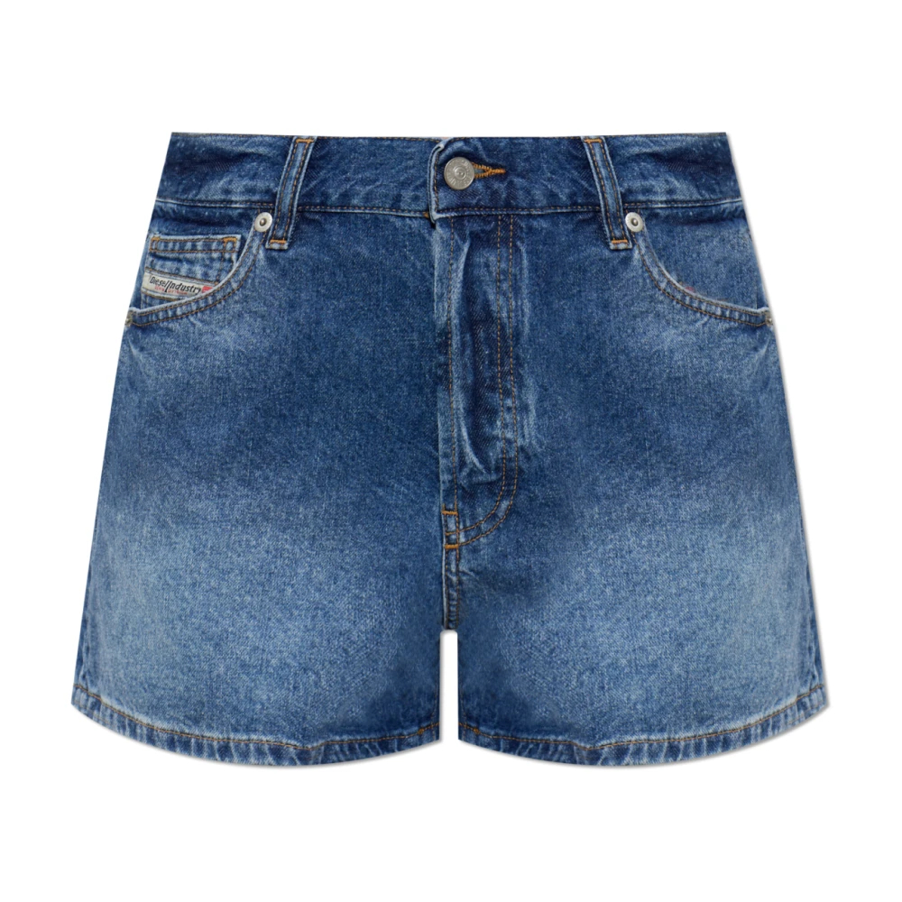 Diesel Damen Blau - De-Helios Denim Shorts - Shorts - W24