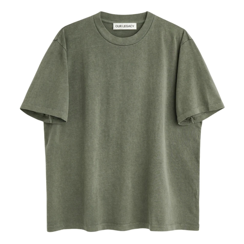 Our Legacy - Box T-Shirt - Tops - Herren - Grün - M - Bild 3