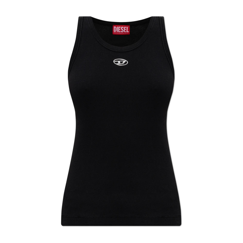 Diesel Damen Schwarz - T-Anki-Od Top - Tops - K - 2XS