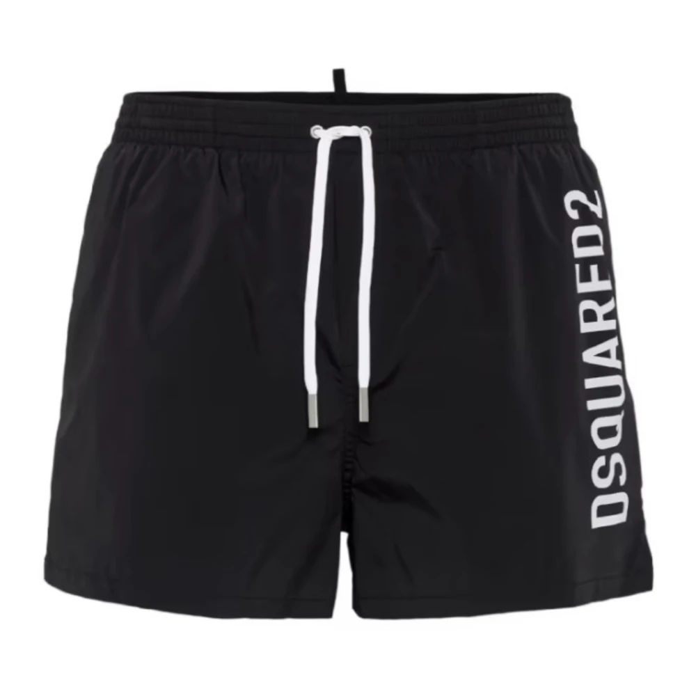 Dsquared2 Herren Schwarz - E Boxer-Bademode - Shorts - K -2Xl
