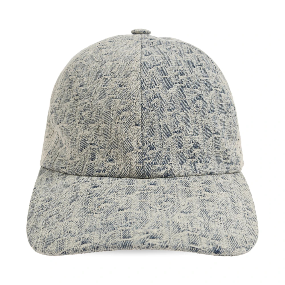 Emporio Armani Herren Blau - Denim Baseball Cap - Accessories - One Size