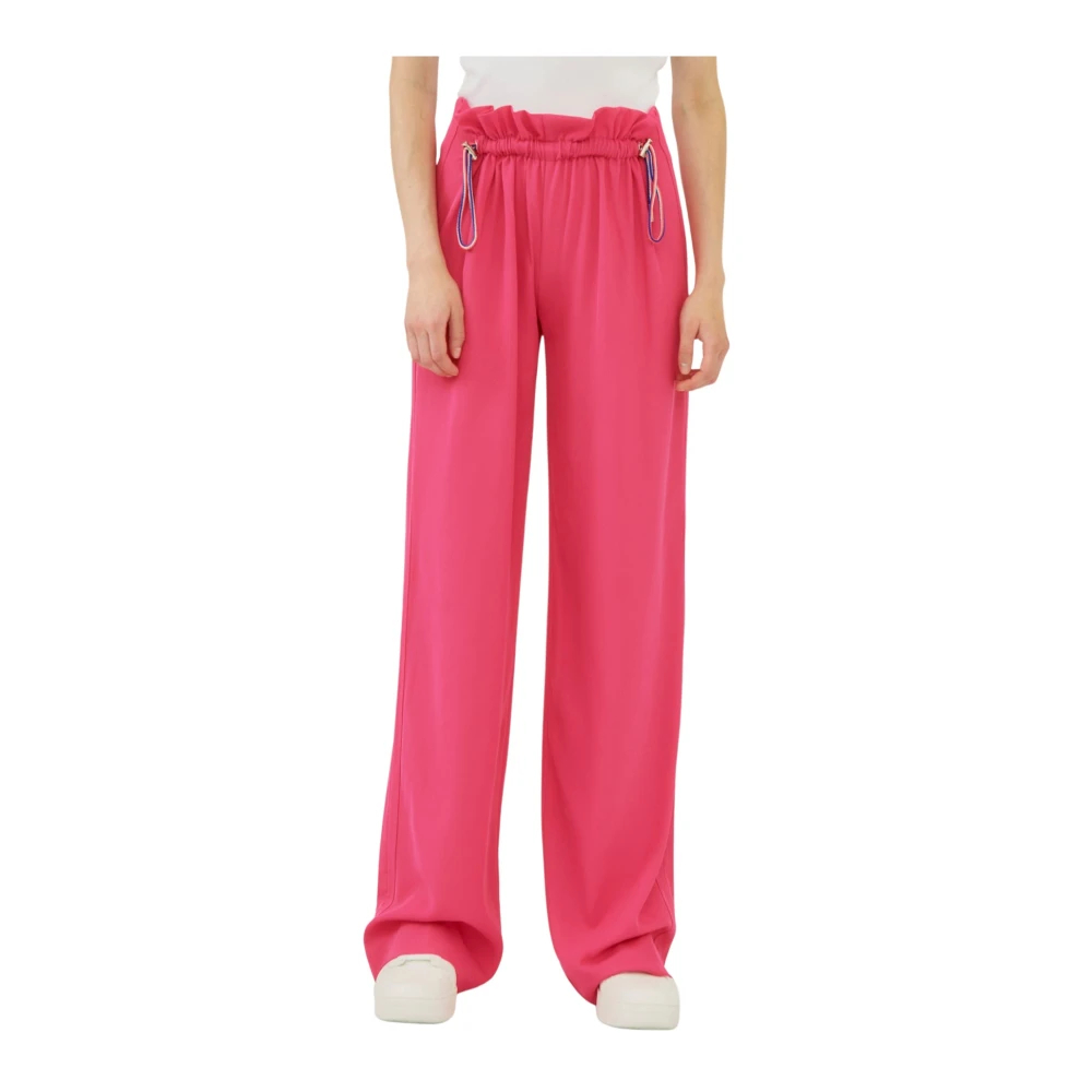 Silvian Heach Damen Rosa - Sweathose Mit Kordelzug - Trousers - S