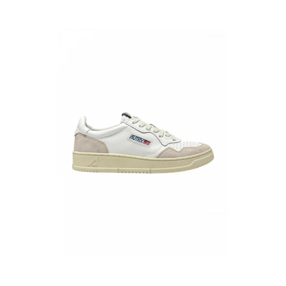 Autry - Medalist Low Sneakers - Shoes - Herren - Beige - 46 Eu