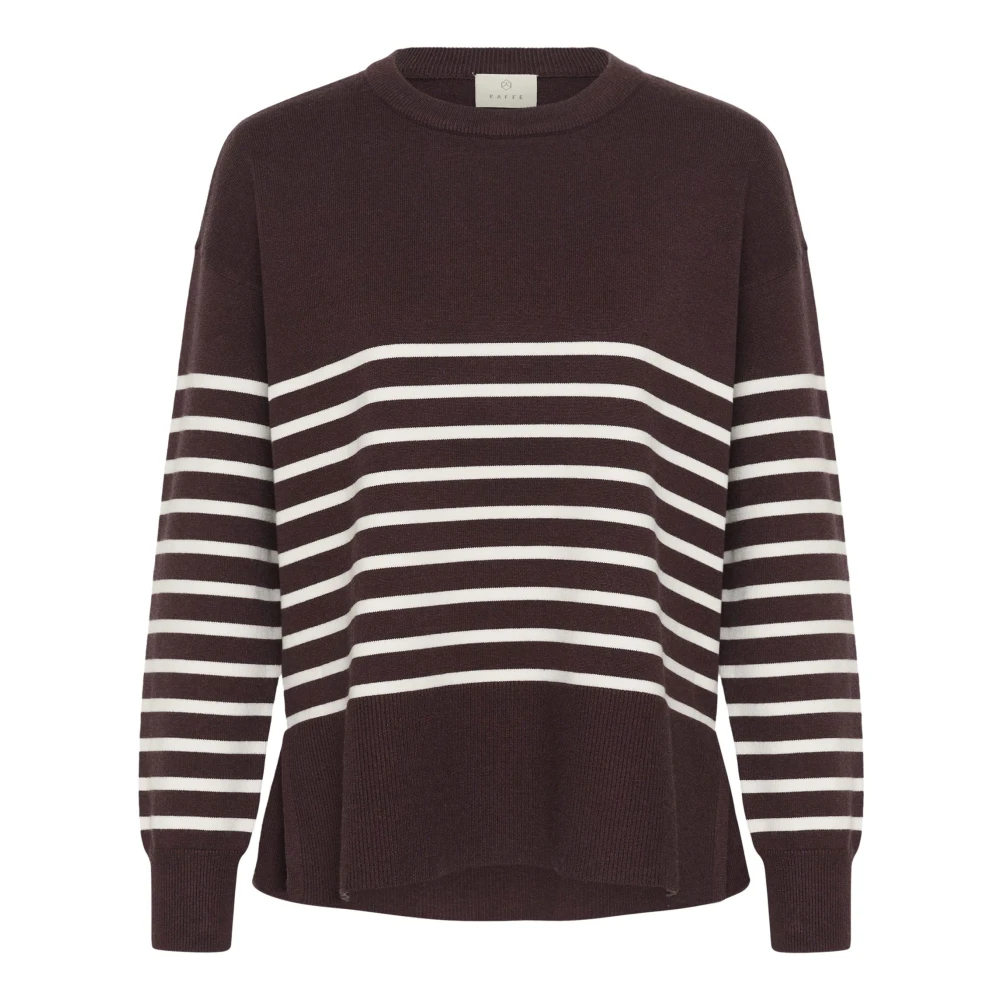 Kaffe Damen Marron Pullover Limone Knit - Bild 4
