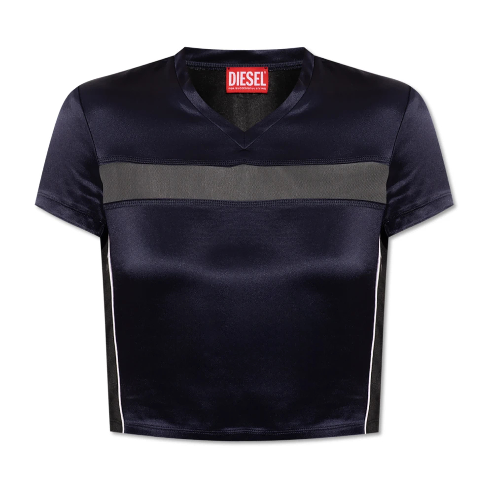 Diesel Damen Blau - T-Race Top - Tops - S