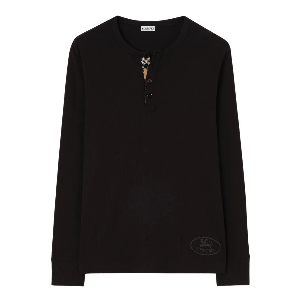 Burberry , Herren, Oberteile, Schwarzk, M - Bild 5