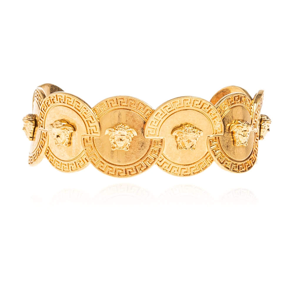 Versace Damen Gelb - Medusa Head Bracelet - Accessories - L