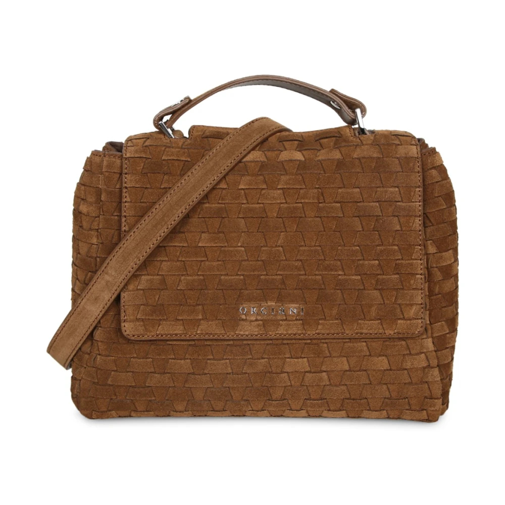 Orciani Damen Braun - Sveva Soft Small Handbag - Bags - One Size