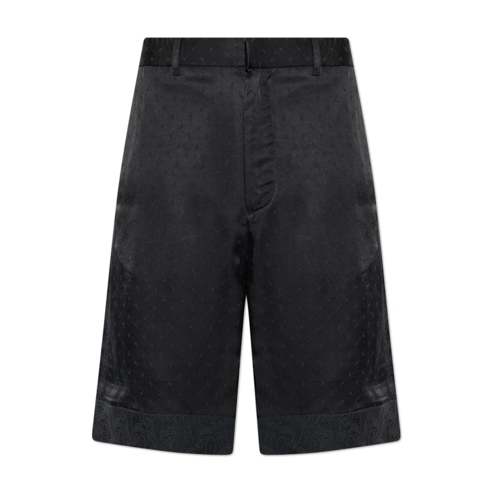 Emporio Armani - Shorts Mit Paisley-Muster - Shorts -Herren -Schwarzk -M