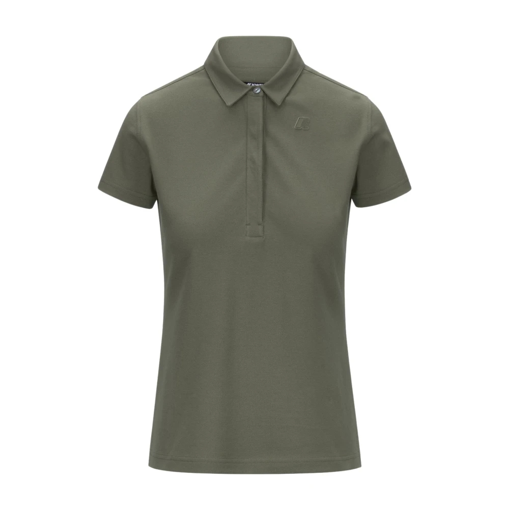 K-Way Damen Grün - Amedea Polo Shirt - Tops - M