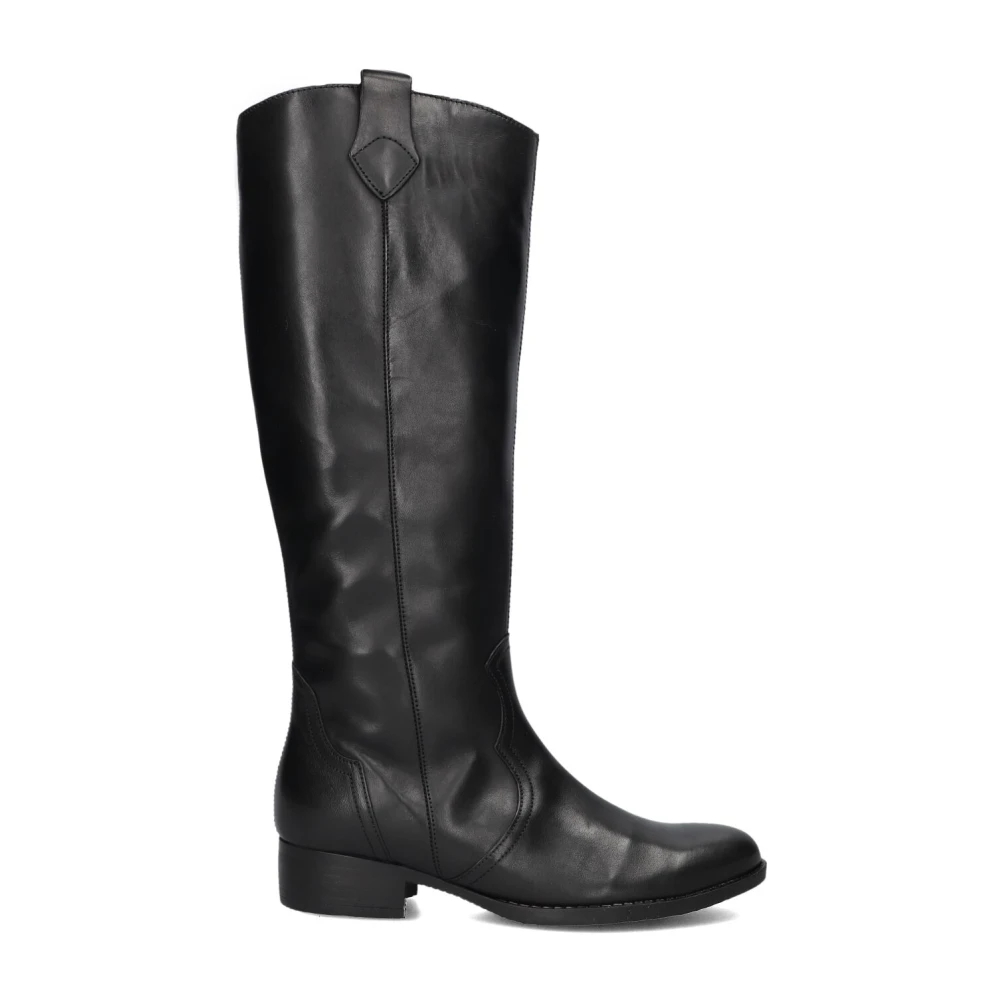 Gabor Damen Schwarz - Elegante Hohe Stiefel - Shoes - K - 35 Eu