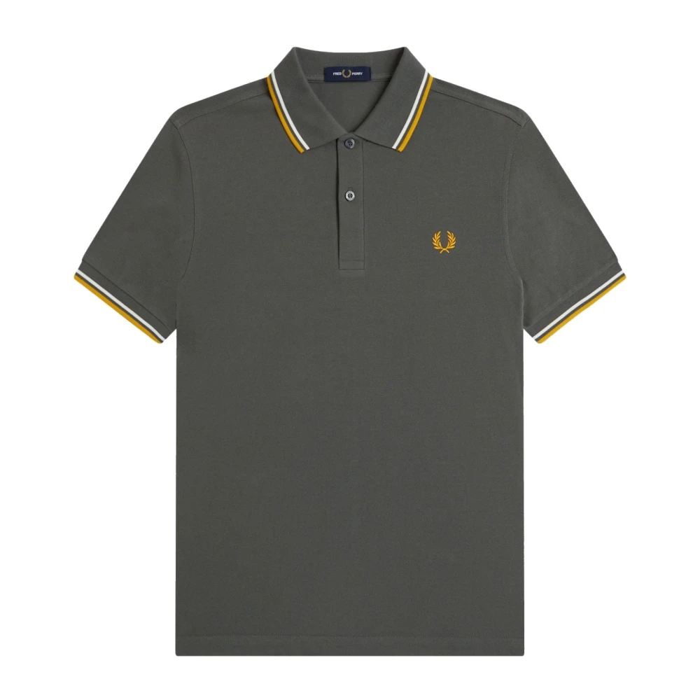 Fred Perry , Herren, Oberteile, Grün, M - Bild 5