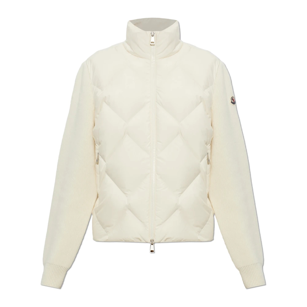 Moncler - Cardigan Tricot - Jackets - Damen - Weiß - S - Bild 4